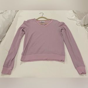 Light pink Wildfox v neck